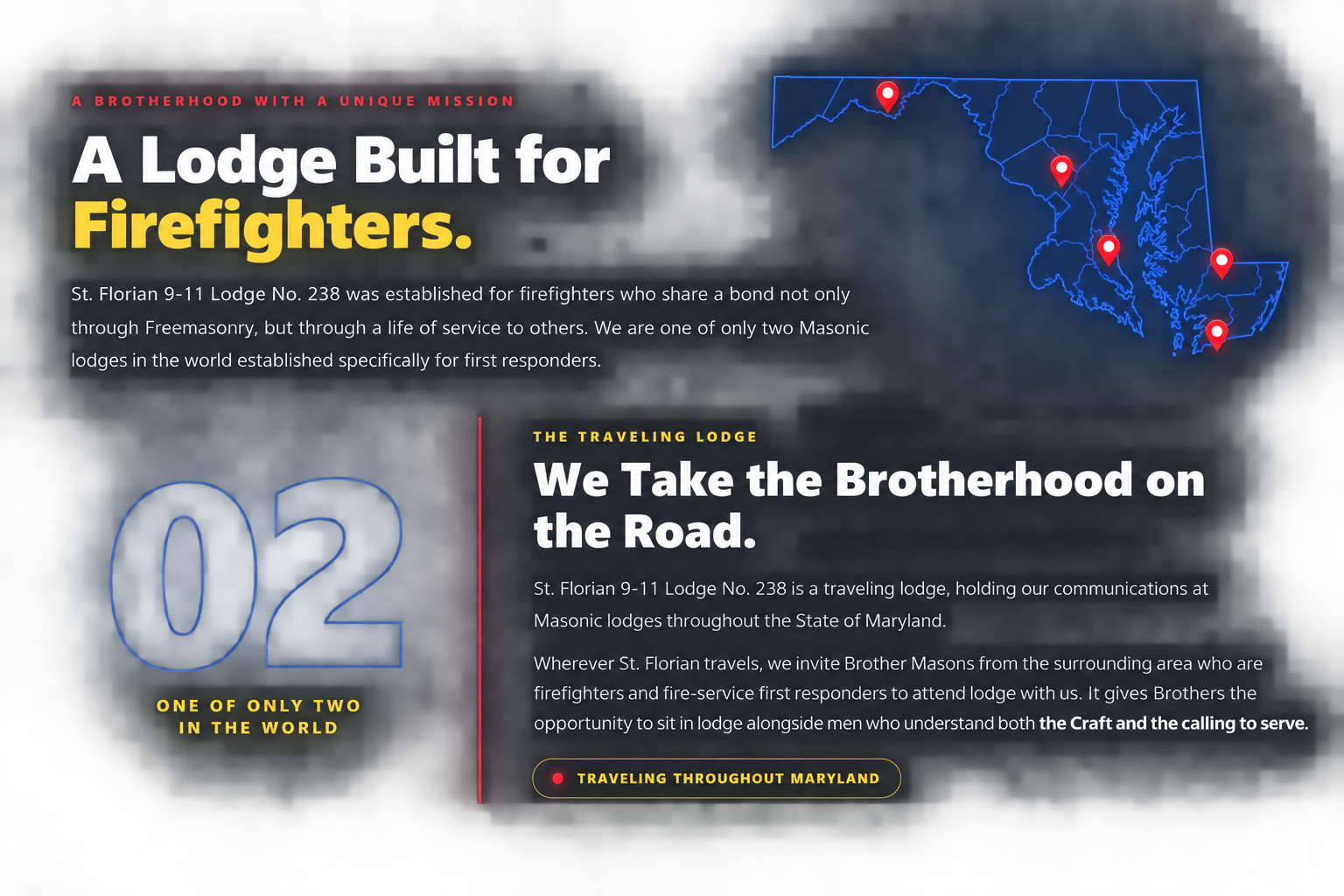 St. Florian 9-11 Lodge No. 238 - A Lodge Built for Firefighters